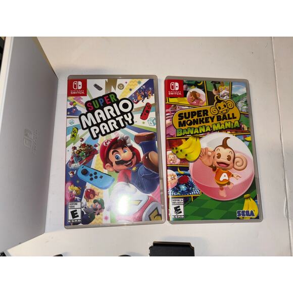 Nintendo switch oled bundle games Mario white - Picture 5 of 7